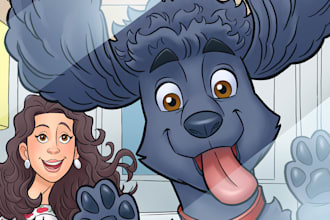 illustrate cartoon childrens books