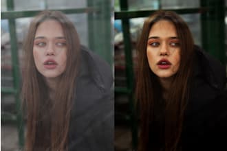 retouch your portrait photography photos