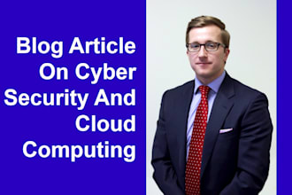 write a blog on cyber security and cloud computing