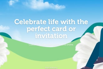 create digital greeting card and invitations