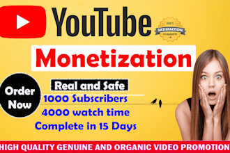 do organic youtube channel monetization with low budget