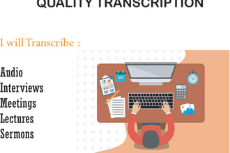 do 60 minutes audio and video transcriptions fast