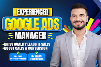 setup, optimize google ads PPC campaigns, search ads and performance max ads