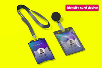 professional id card lanyard design high quality and customizable