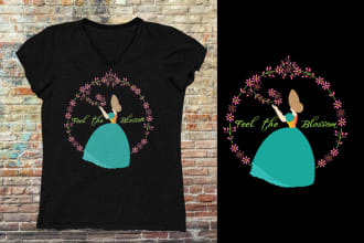 create merchandise and t shirt design for you