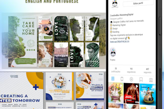 design for instagram and facebook templates for your brand