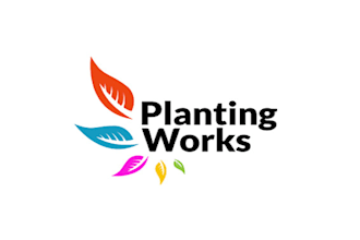 create a colourful and modern logo for planting designer planting works