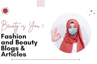write beauty and fashion blog articles