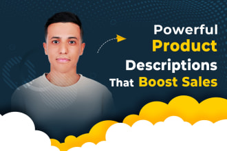 write a killer shopify product descriptions