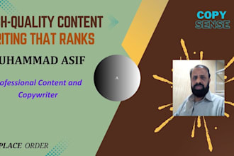 provide high quality SEO content writing and copywriting