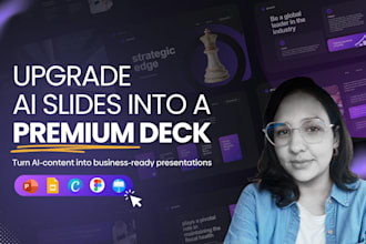 transform your ai presentation into a premium deck