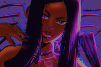 draw you an anime sketch for profile pic