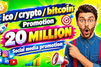 crypto traffic, ico promotion, forex, nft, bitcoin lead marketing