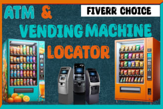 do cold calls for placement of atms and vending machines