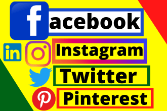 create and setup profile or business page on facebook, instagram, linkedin