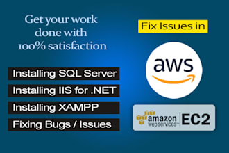 fix issues in amazon ec2