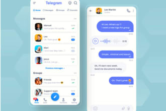 develop social chat app, dating app, social chat app, chat