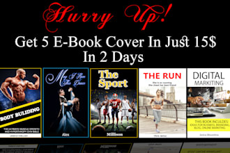 design ebook cover, kindle cover