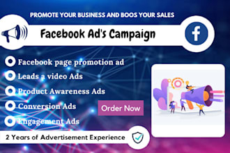 be your insta ads, fb ads specialist and do fb marketing