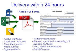 convert document to fillable pdf form