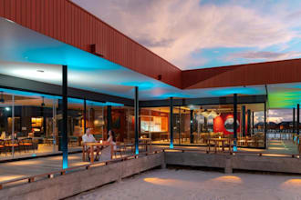 design hotel, resort, motel, villa, cabana, guest house