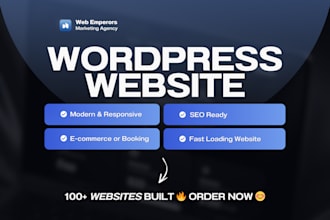 develop gym, fitness, yoga, home care, catering, generatepress wordpress website
