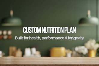 create a personalized meal plan for results