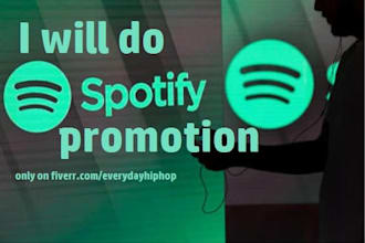 do spotify promotion with no bots
