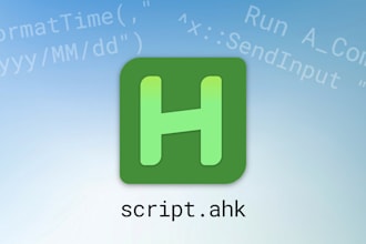 create a simple ahk script