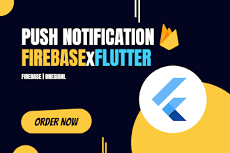 integrate firebase push notifications in your flutter app