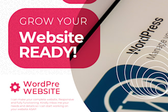 create creative and interactive wordpress website