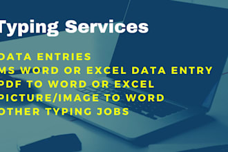 do typing jobs for you