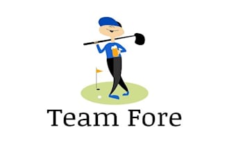 design golf team logo in 1 day