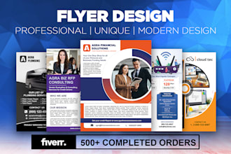 design professional business flyers and marketing flyers