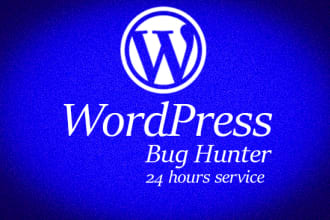 fix wordpress bugs, wordpress critical error, responsive issues