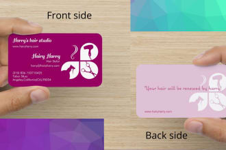 design or design and print visiting card