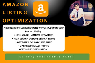 do amazon product listing optimization