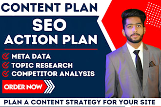 create content strategy, plan, and action plan for your blog