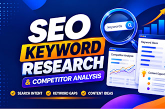 do advanced SEO keyword research and competitor analysis