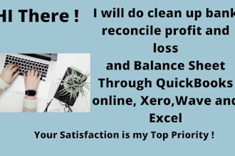 do your bookkeeping and bank reconciliation services through quickbooks online