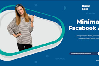 design facebook cover or social media header