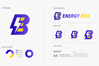 do modern tech apps crypto software saas website logo design