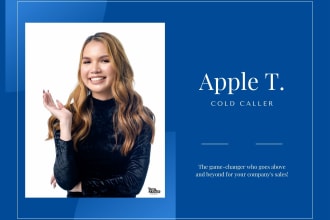 be your cold caller