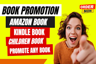 do book promotion, ebook promotion, kindle book, and amazon book marketing