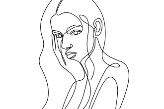 draw illustration with continuous line art 24 hours