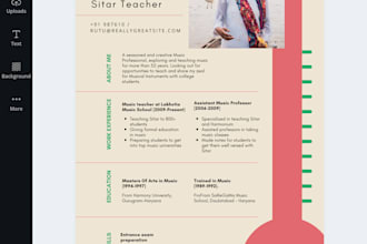 do media editing and resume editing