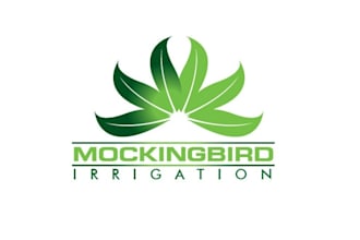 create a landscaping and irrigation logo for a texas company