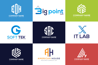 design minimalist clothing, monogram, wordmark, initial logo