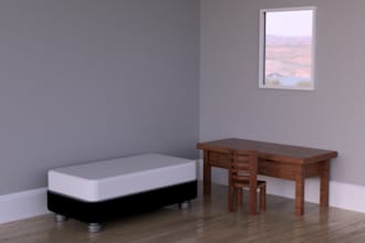 design 3d cad models with render