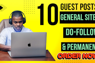 create high quality 10 guest post
